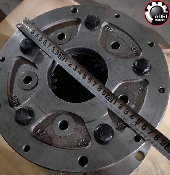 Редуктор моста MCP16 для вантажівки HOWO T5G — 712-35114-6140, новий, з сателітами