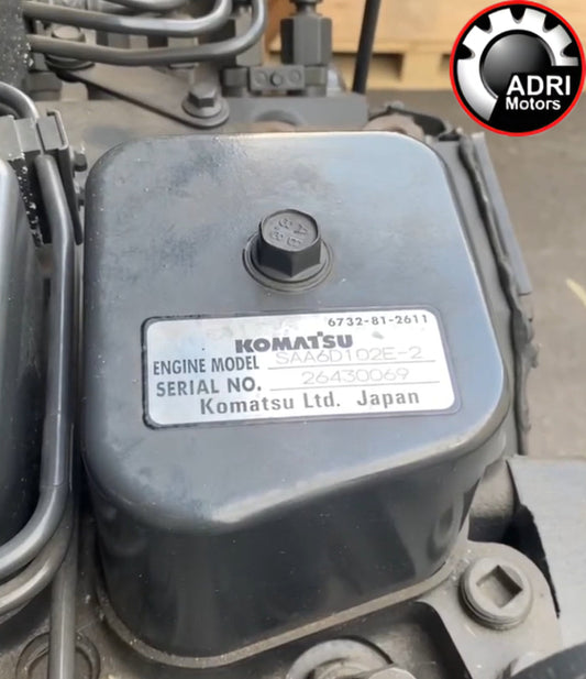 Купити в Україні Двигун Komatsu SAA6D102E для PC200-7