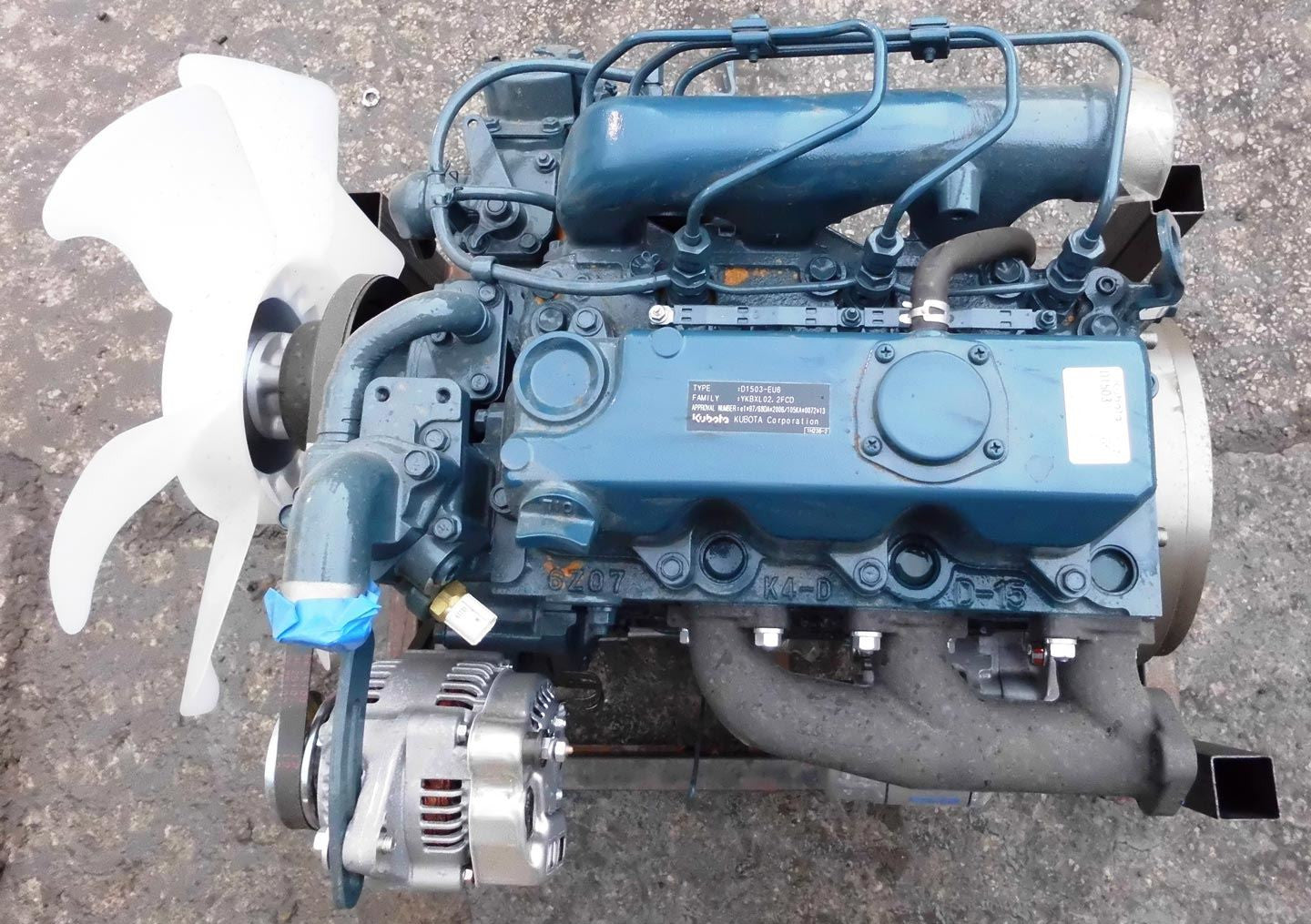 Kubota D1503 engine