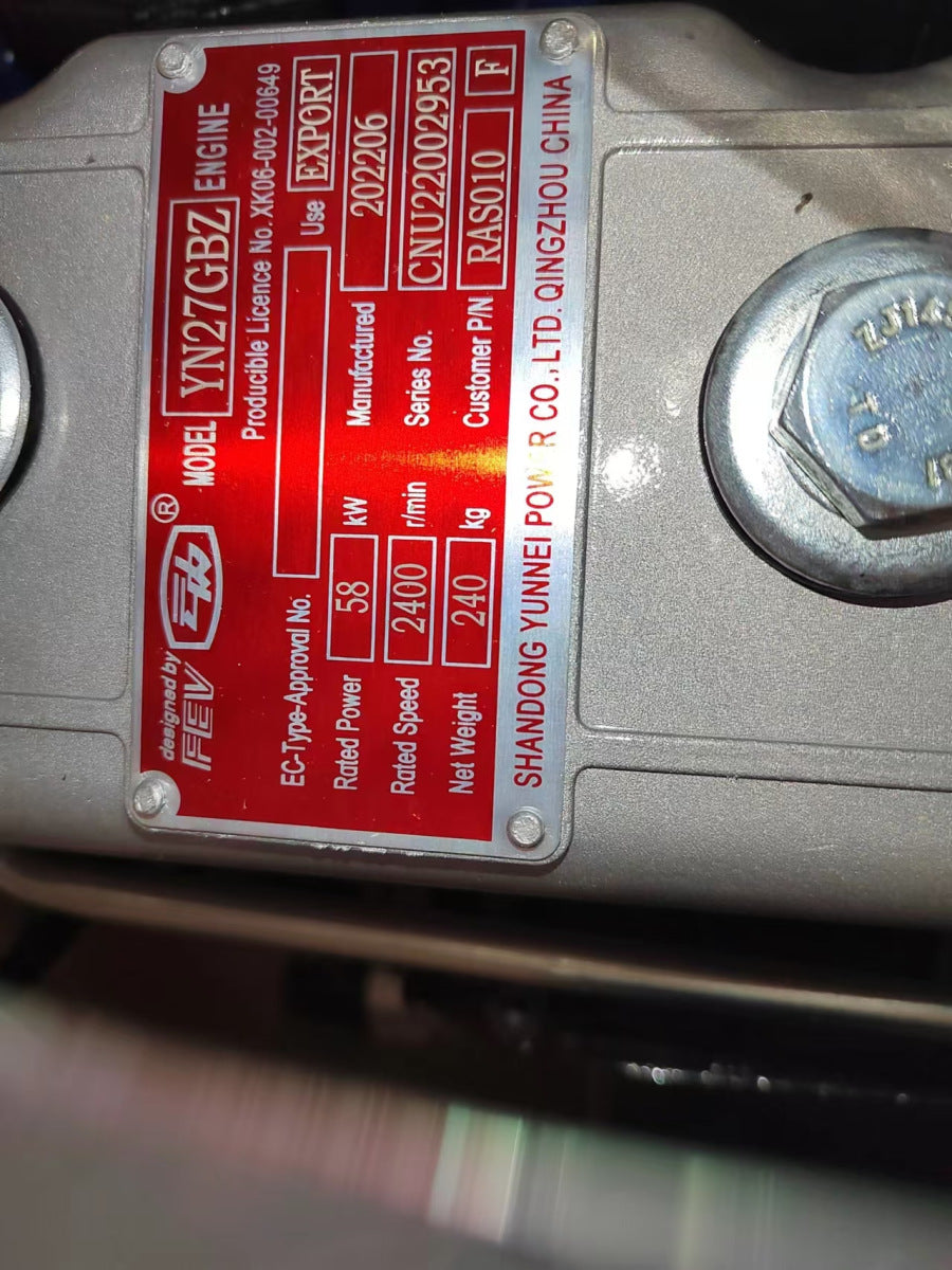 ๐ YN27GBZ Diesel Engine โ For Chinese Loaders up to 4 Tons, New OEM ๐ง