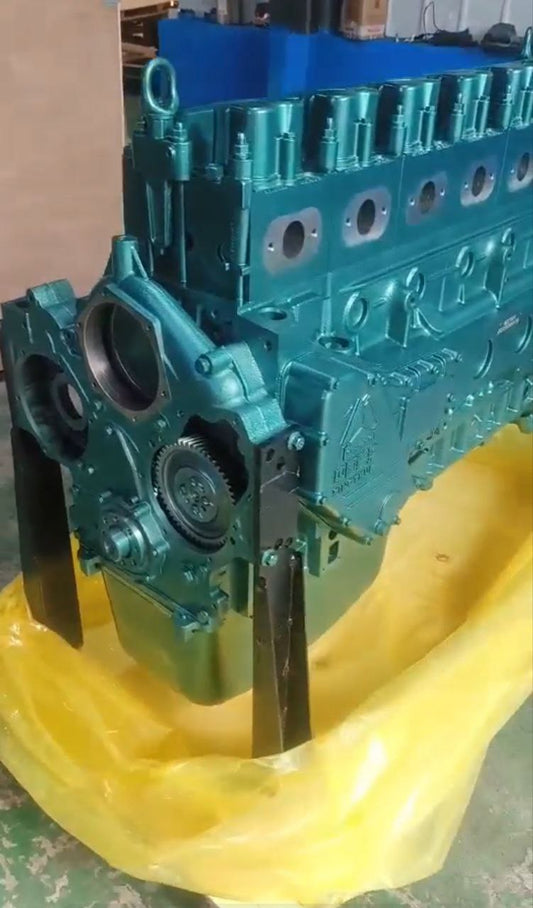 🚛 WD615.69 Engine for HOWO Mixer – PTO Included, No Attachments 🔧