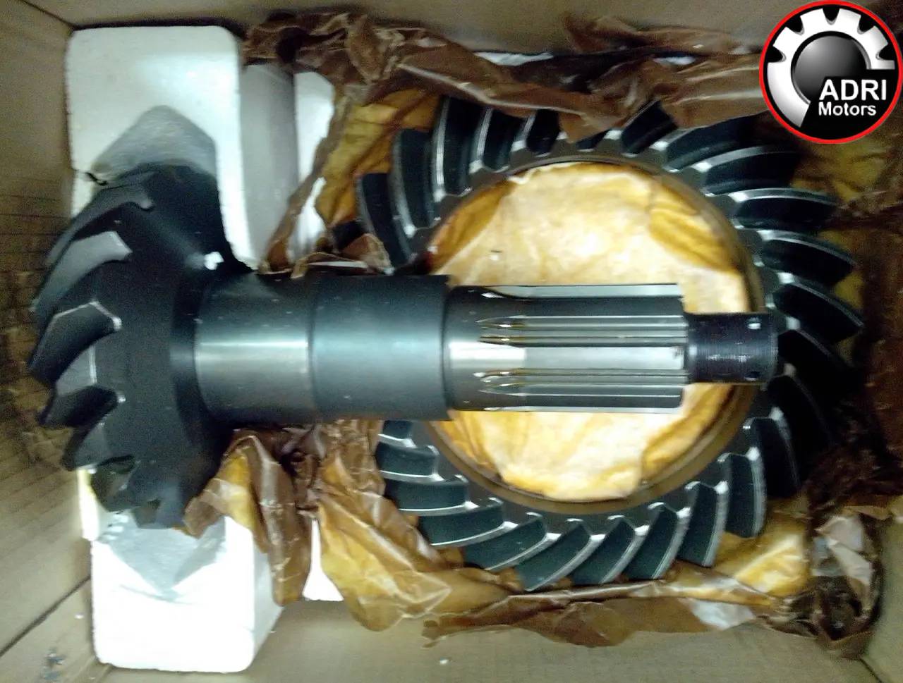 Головна пара заднього редуктора HOWO 28×17 199012320177 FOTON Shaanxi для самоскида