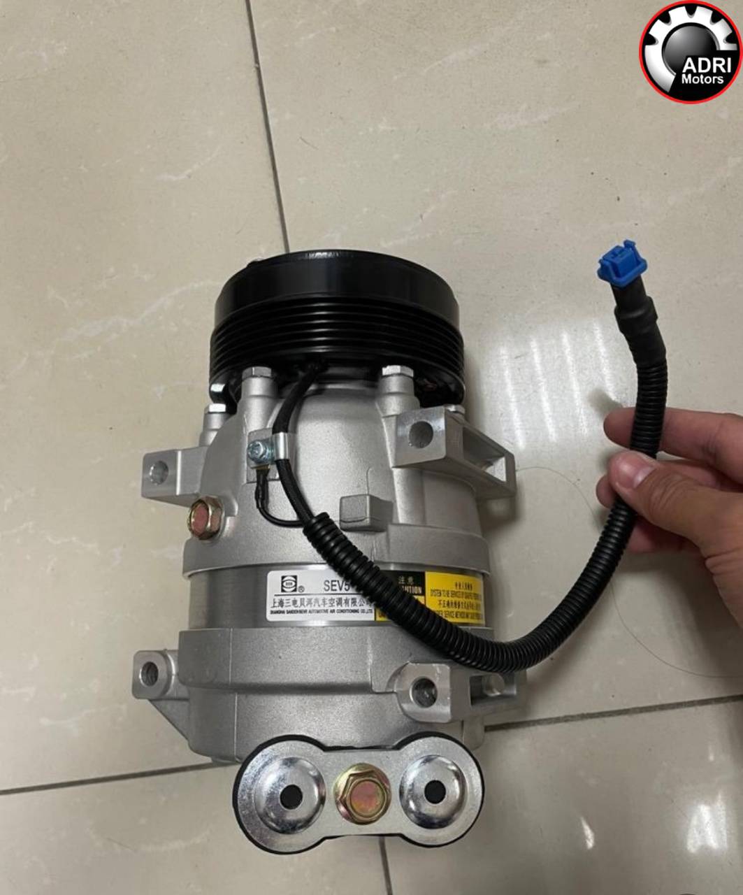 Компресор кондиціонера Shaanxi X3000 | 6-ручейковий, артикул DZ15221840303