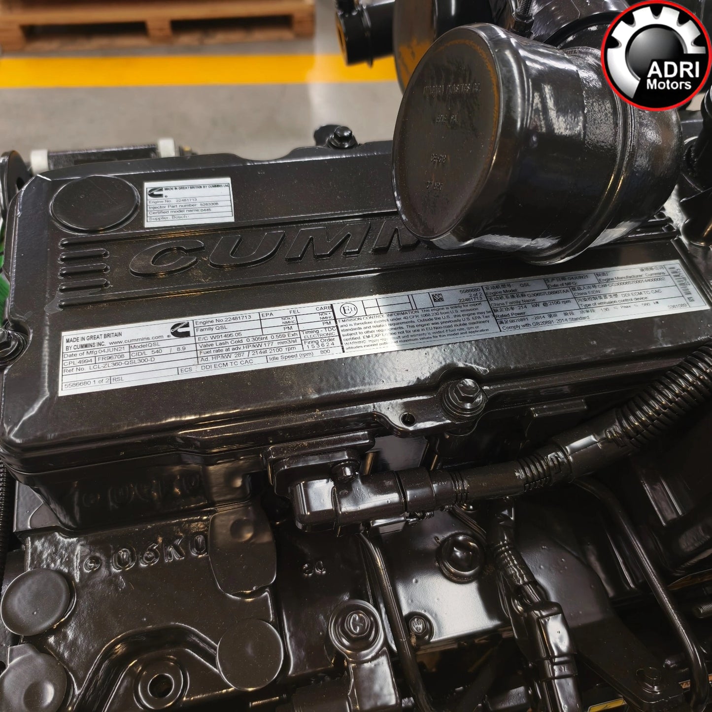 Купити мотор Cummins QSL8.9 в Україні