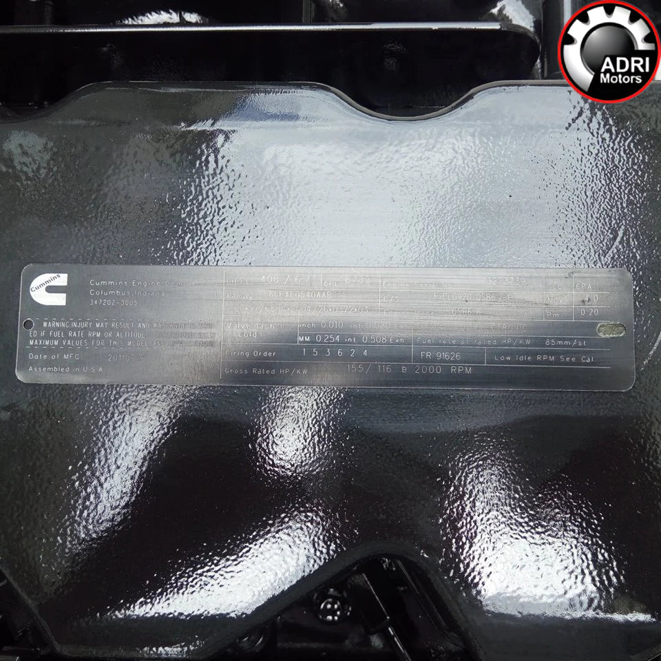 Купити в Україні Cummins QSB6.7 Мотор — OEM мотор 6.7L