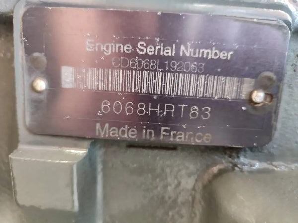John Deere 6068HRT83 Engine – 6.8L Turbo Diesel, High-Performance Industrial Engine