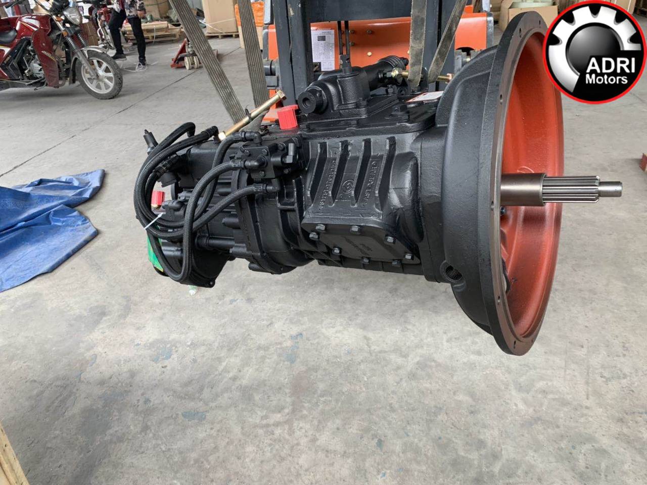 Коробка передач автокрана XCMG 8JS125T (QY25K5-1, QY25K5S, QY30K5)