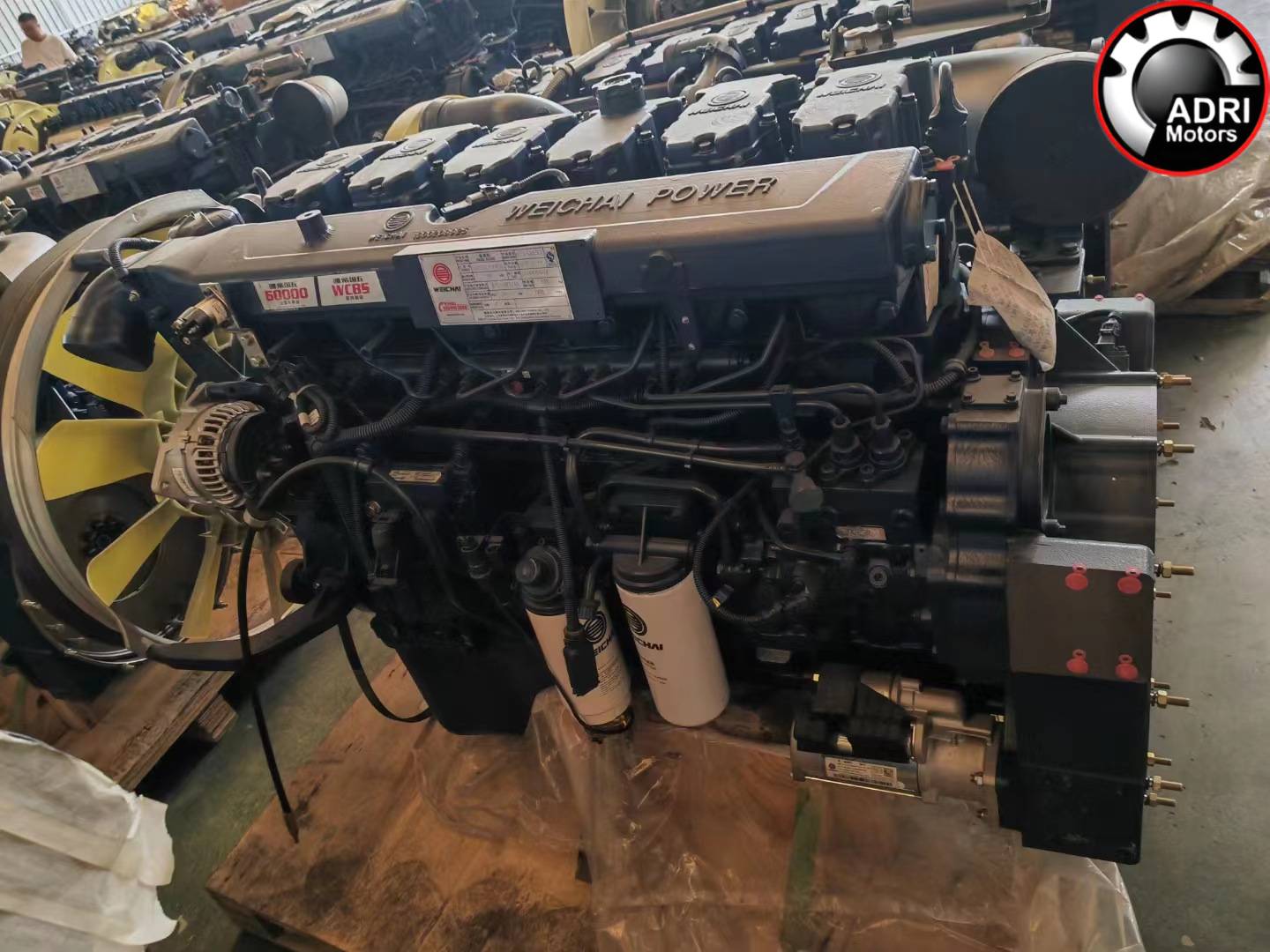 Двигун wp13 Weichai для Шакман