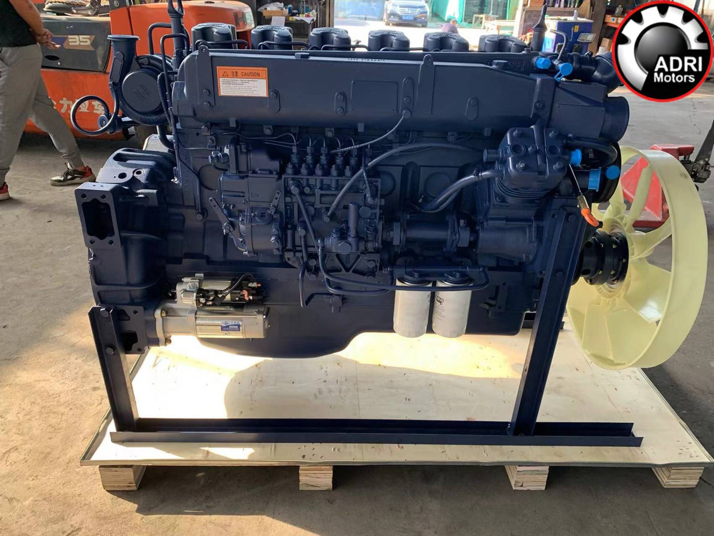 Двигун HOWO / Sinotruk WD615.50 у зборі, новий (перша комплектність)