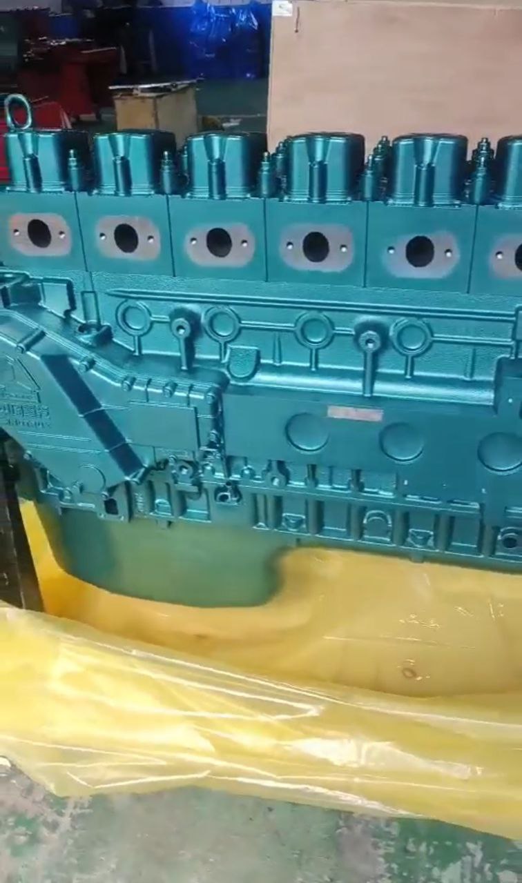 🚛 WD615.69 Engine for HOWO Mixer – PTO Included, No Attachments 🔧