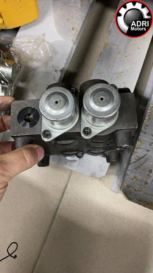 Гідророзподільник ZL20 під важелі (2-х секційний) купити в Україні