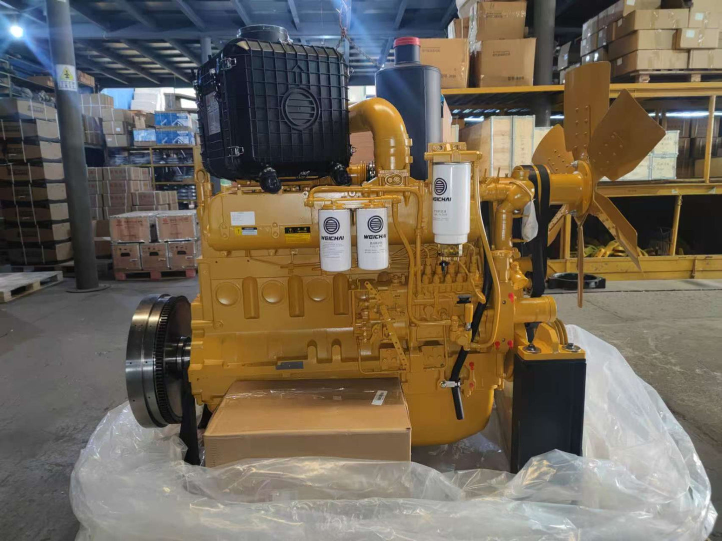 🛠️ WD10G190E214 Diesel Engine for Shantui Bulldozer – New, OEM 💪