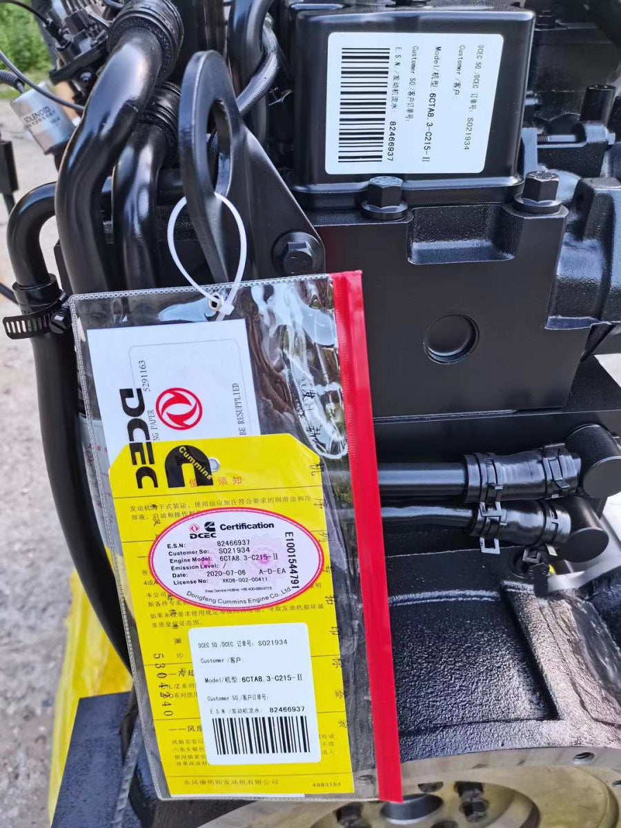 🚚 Cummins 6CTA 8.3 C215 Diesel Engine – New, OEM, Heavy-Duty Power 🔧