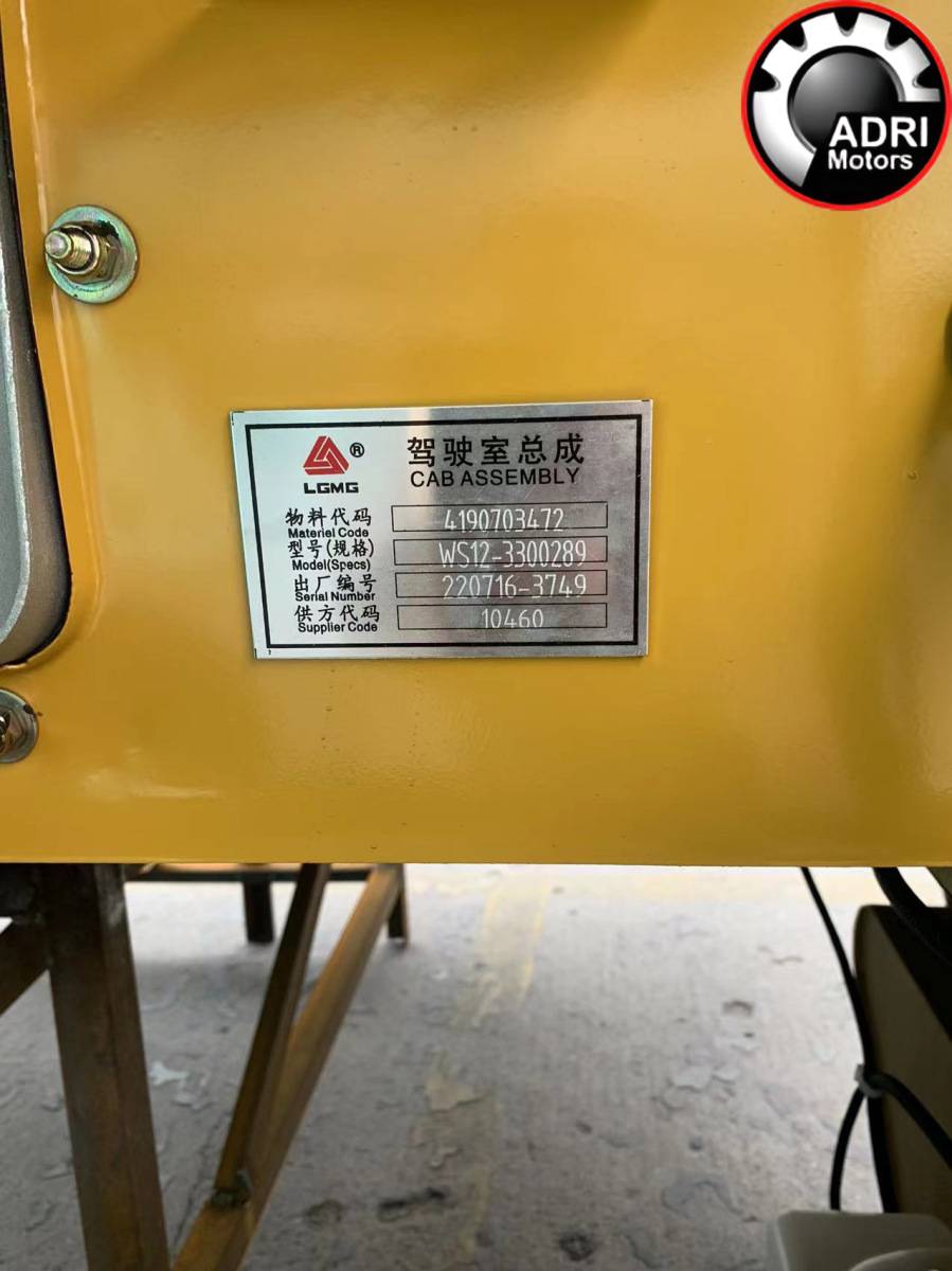 Кабіна SDLG MT86H для фронтального навантажувача