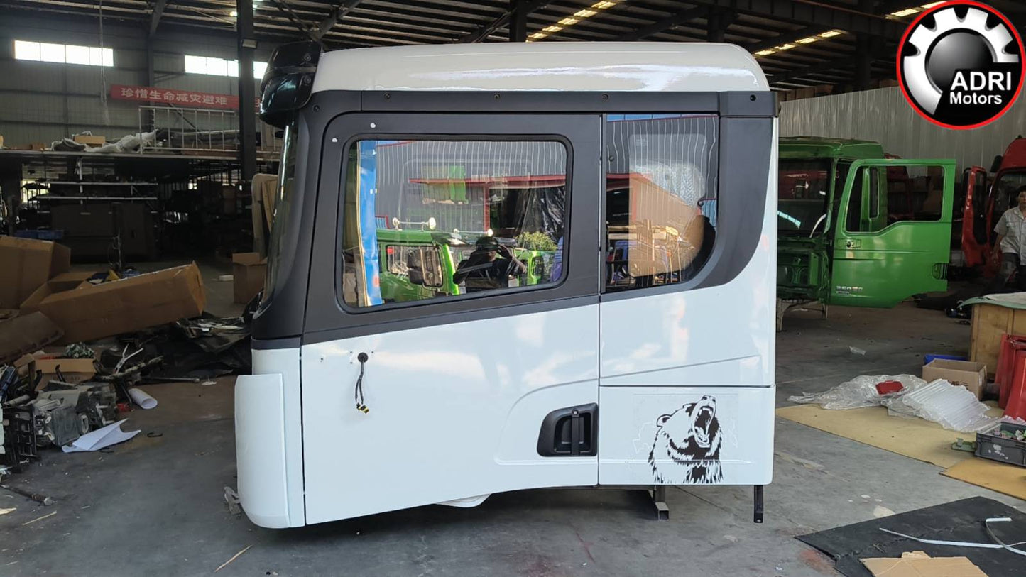 Біла кабіна тягача Шакман X3000 для вантажівки в Україні